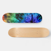 Abstracte stropdas persoonlijk skateboard (Horizontaal)