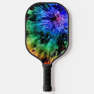 Abstracte stropdas pickleball paddle