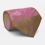 Abstracte Stropdas van de lenteseizoen Pinks (Opgerold)