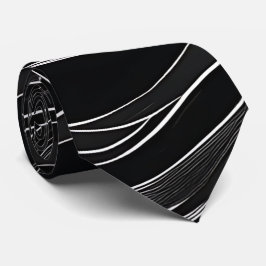 Abstracte Stropdas van Wavy Lines