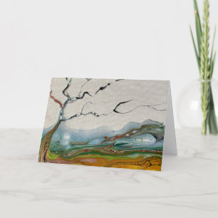 Abstracte structuur kaart