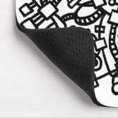 Abstracte structuur muismat (Hoek)