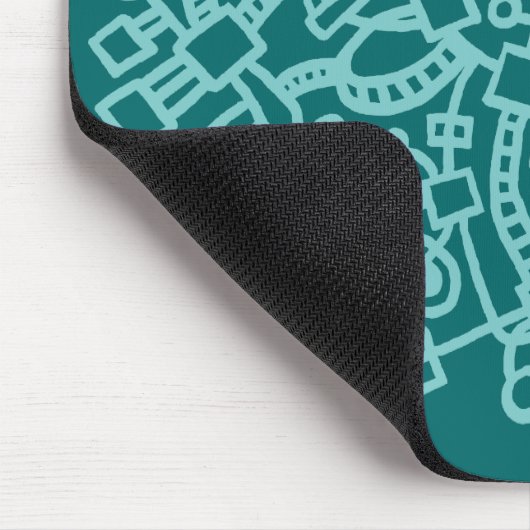 Abstracte structuur - schaduwen van groen muismat (Hoek)