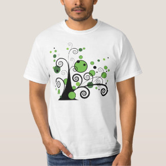 Abstracte structuur t-shirt