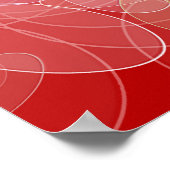 Abstracte structuur van het rode hoekeffect. Tekst Poster (Hoek)