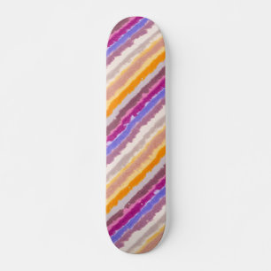 Abstracte Studio Stripes Persoonlijk Skateboard