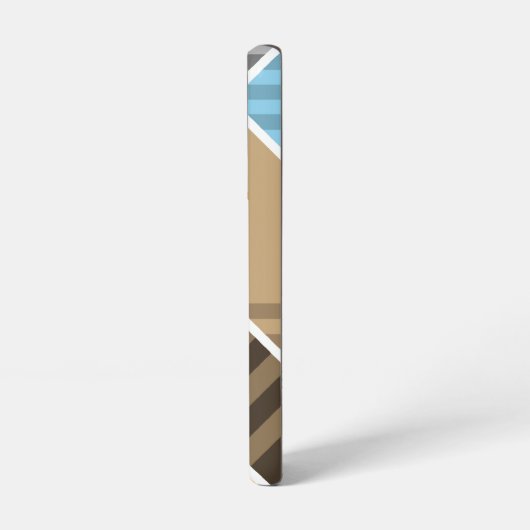 Abstracte subductie zone - Geologist's Samsung Galaxy Hoesje (Linkerkant)