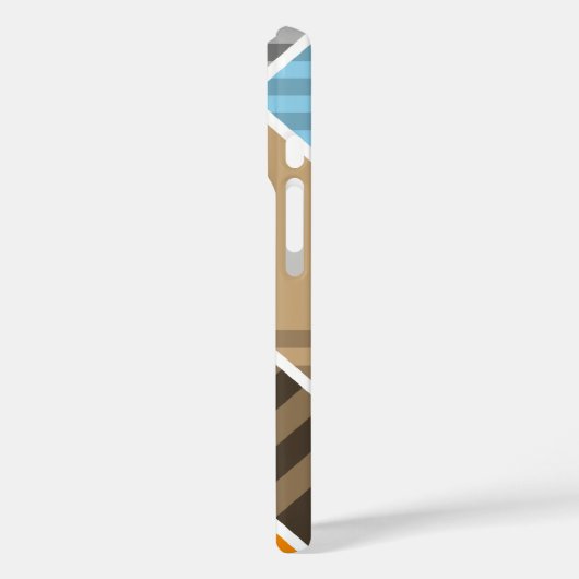 Abstracte subductiezone Case-Mate iPhone case (Achterkant / Links)