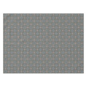 Abstracte Succulente Tuin Rosette Trellis Pattern Tafelkleed (Voorkant (Horizontaal))