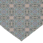 Abstracte Succulente Tuin Rosette Trellis Pattern Tafelkleed (Gekanteld)