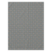 Abstracte Succulente Tuin Rosette Trellis Pattern Tafelkleed (Voorkant)