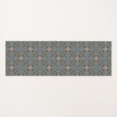 Abstracte Succulente Tuin Rosette Trellis Pattern Yogamat (Voorkant (horizontaal))