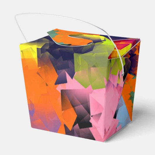 ABSTRACTE SUMMEERSTROMEN BEDANKDOOSJES (Achterkant)