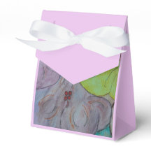 Abstracte Summer Floral Favor Box