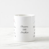 Abstracte Sun Logo Motivatie Quote Koffiemok (Center)