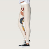 Abstracte Sun Moon Boho Posters Leggings (Links)