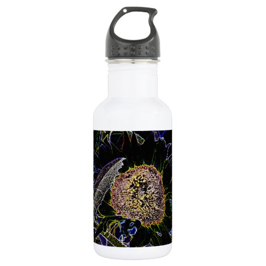 ABSTRACTE SUNFLOWERS WATERFLES (Voorkant)