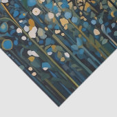 Abstracte Sunrise Wildflower Field Decoupage Tissuepapier (Detail)