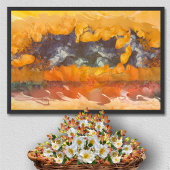 Abstracte Sunset 0612 Art Print