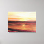 Abstracte Sunset Art Hedendaags Canvas Afdruk (Voorkant)