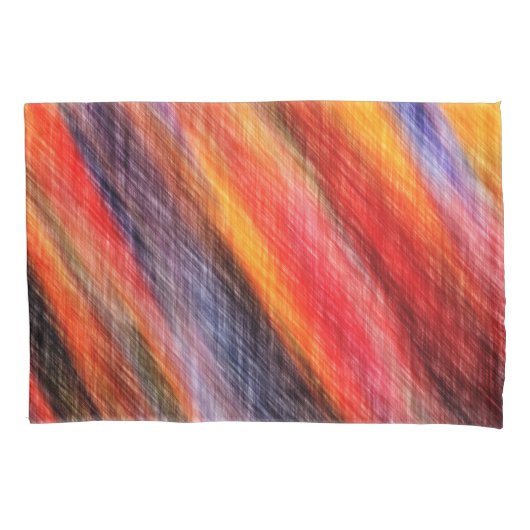 Abstracte Sunset Kleur Kussen Hoesje Kussensloop (Voorkant)