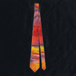 Abstracte Sunset Kleuren Stropdas<br><div class="desc">Sunset Abstracte kleuren Stropdassen - MINNED Design</div>