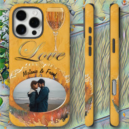 Abstracte Sunset Love 0612 iPhone 16 Pro Max Hoesje