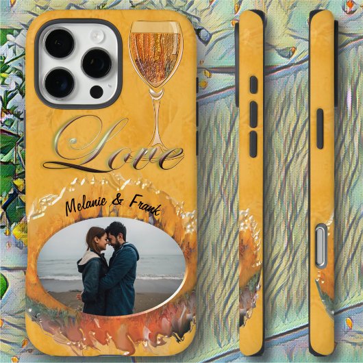 Abstracte Sunset Love 0612 Case-Mate iPhone Case