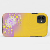 Abstracte Sunshine Swirl iPhone Case-Mate Case-Mate iPhone Case (Achterkant (horizontaal))