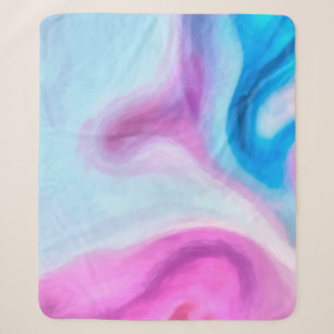 Abstracte surrealistische achtergrond. Zeer kleurr Sherpa Deken