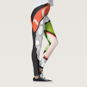 Abstracte Sushi Roll Leggings (Rechts)