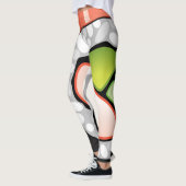 Abstracte Sushi Roll Leggings (Links)