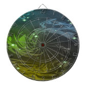 Abstracte Swils Dartbord (Voorkant)