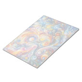 Abstracte Swirl Color Art Notitieblok (Schuin)