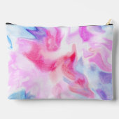 Abstracte Swirls Blauw, Roze, en Paarse Etui (Achterkant)