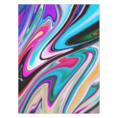 Abstracte Swirls Marmeren Textuur Tafelkleed (Voorkant)