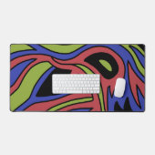 Abstracte Swoosh en Twirl Bureaumat (Keyboard & Muis)