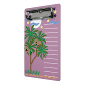 "Abstracte symbolen" briefpapier Mini Klembord (Angled2)