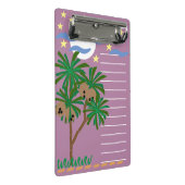 "Abstracte symbolen" briefpapier Mini Klembord (Schuin)