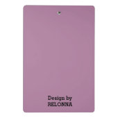 "Abstracte symbolen" briefpapier Mini Klembord (Achterkant)