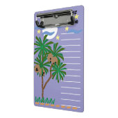 "Abstracte symbolen" briefpapier Mini Klembord (Angled2)