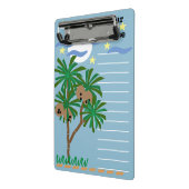 "Abstracte symbolen" briefpapier Mini Klembord (Angled2)