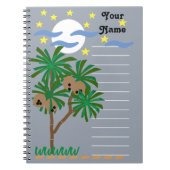 "Abstracte symbolen" briefpapier Notitieboek (Voorkant)