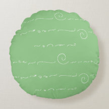 Abstracte Symboliek op Sage en Licht Blauwgroen