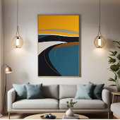 Abstracte Symfonie Canvas Afdruk
