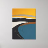 Abstracte Symfonie Canvas Afdruk (Voorkant)