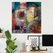 Abstracte symfonie: Ervaar het visioen van Paul Kl Poster (Thuiskantoor)