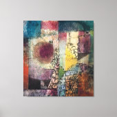 Abstracte symfonie: Paul Klee's Untitled Canvas Afdruk (Voorkant)