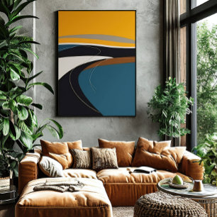 Abstracte Symfonie Poster