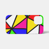 Abstracte Symmetrie: Neoplastische Harmonie Telefo iPhone Hoesje (Achterkant horizontaal)